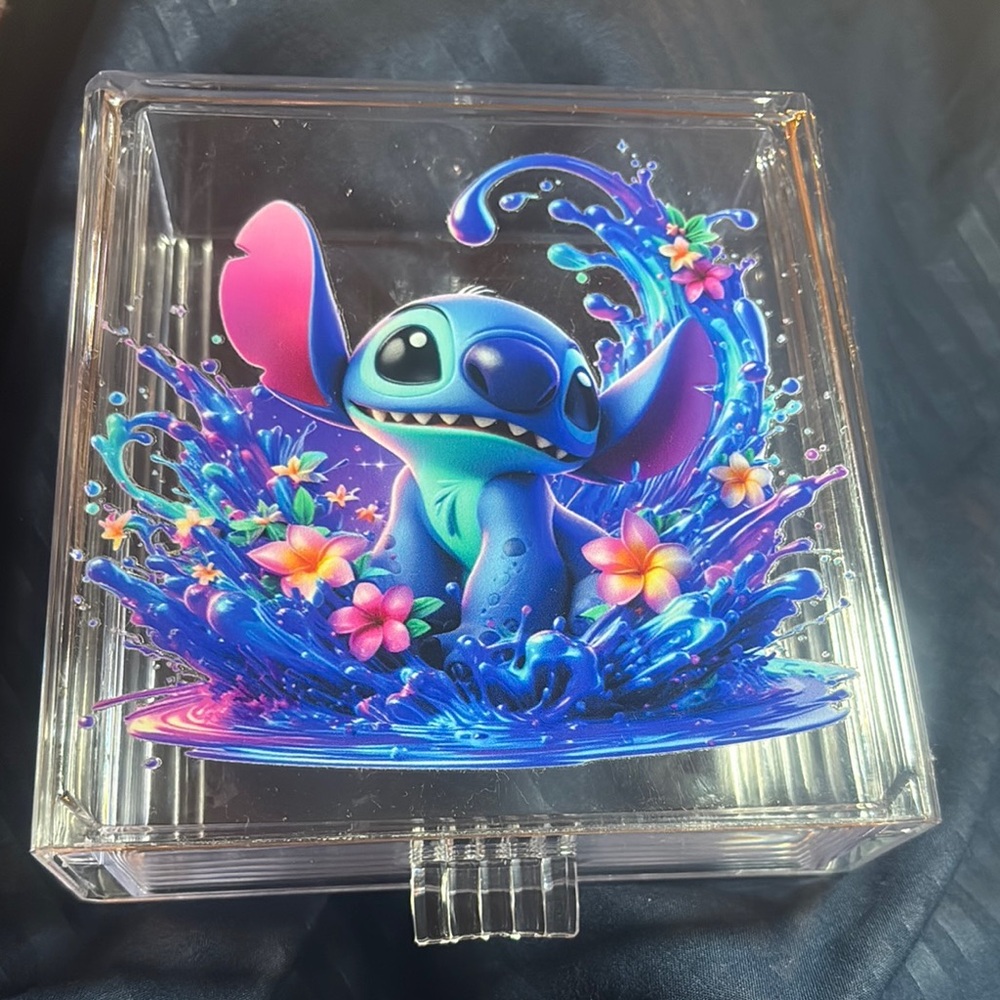 Stitch Decorative Acrylic Box